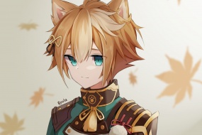 Genshin Goro anime cartoon HD computer wallpaper