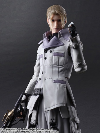 最終幻想7重置版路法斯神羅手辦實物圖