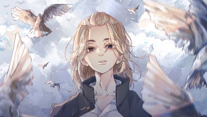 Tokyo Avengers Sano Manjiro character computer wallpaper