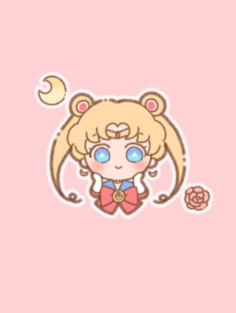 Sailor Moon Q version mobile wallpaper