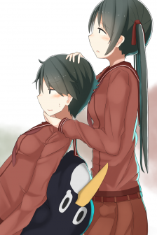 Two-dimensional best friend beauty mobile wallpaper