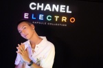 William Chan's handsome neon light and shadow photo pictures