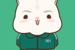 鱿鱼游戏编号“001”吴一男动物卡通头像