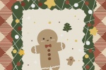Cute Christmas cartoon mobile wallpaper