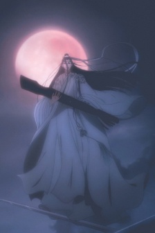 蓝忘机粉色月亮头像