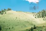 Fresh and beautiful Sichuan-Tibet Line scenery calendar wallpaper for April 2021
