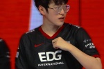 EDG player Scout extremely clear and handsome mobile wallpaper