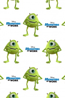 Disney big eye creative mobile wallpaper