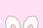 Cute hand drawn bunny mobile wallpaper