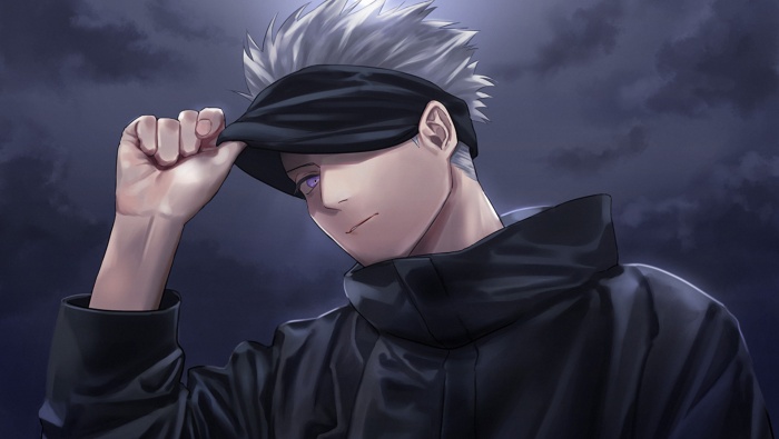 Juju Kaiba Gojo Satoru character computer wallpaper