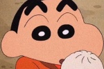 Crayon Shin-chan eating buns avatar