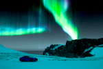 Aurora scenery HD picture desktop wallpaper