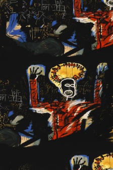 巴斯奎特艺术创意手机壁纸