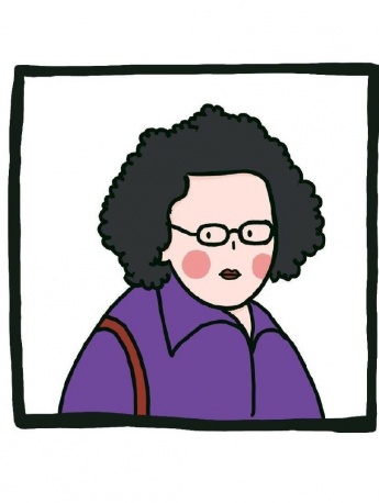 Luo Wenji cartoon head