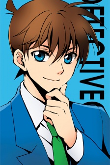 Detective Conan character poster style mobile wallpaper