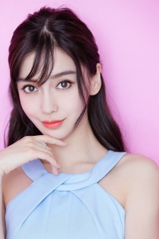 Angelababy temperament sexy photo mobile wallpaper