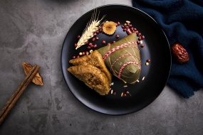 端午節最美味的粽子桌麵壁紙圖片