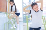 高个子女生运动服丝袜长腿写真