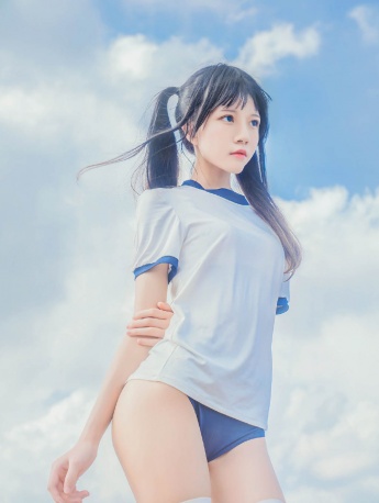 體操服美女翹臀美腿誘惑寫真