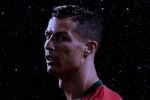 Cristiano Ronaldo starry sky background HD wallpaper