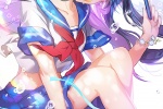 Beautiful anime beauty mobile wallpaper
