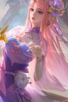 King of Glory Hero HD Illustration Mobile Wallpaper