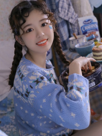 可爱圣诞美女手机壁纸