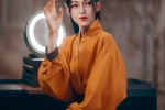 Liu Yexi's virtual national style avatar