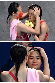 Shi Tingmao pictures Shi Tingmao wins gold in women's 3-meter springboard