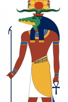 古埃及索贝克神组图