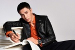 Chen Kun handsome pictures and photos in black jacket