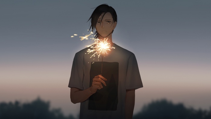 Jutsu Kaisen Yoshino Junpei character computer wallpaper