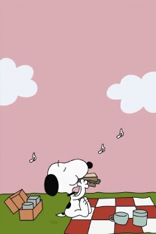 史努比可愛手機壁紙
