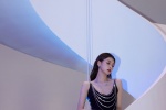 Sun Yiliang sexy photo in diamond backless long dress